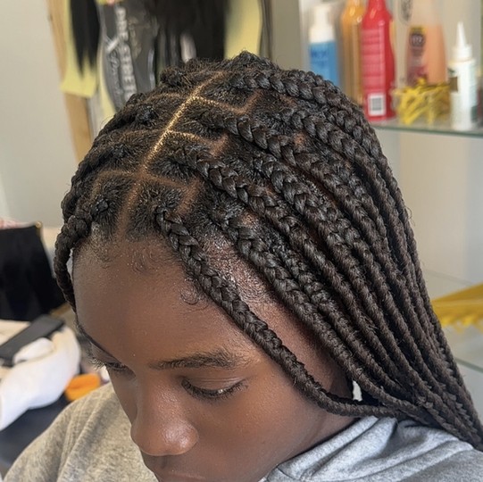 Medium Knotless Braids 3