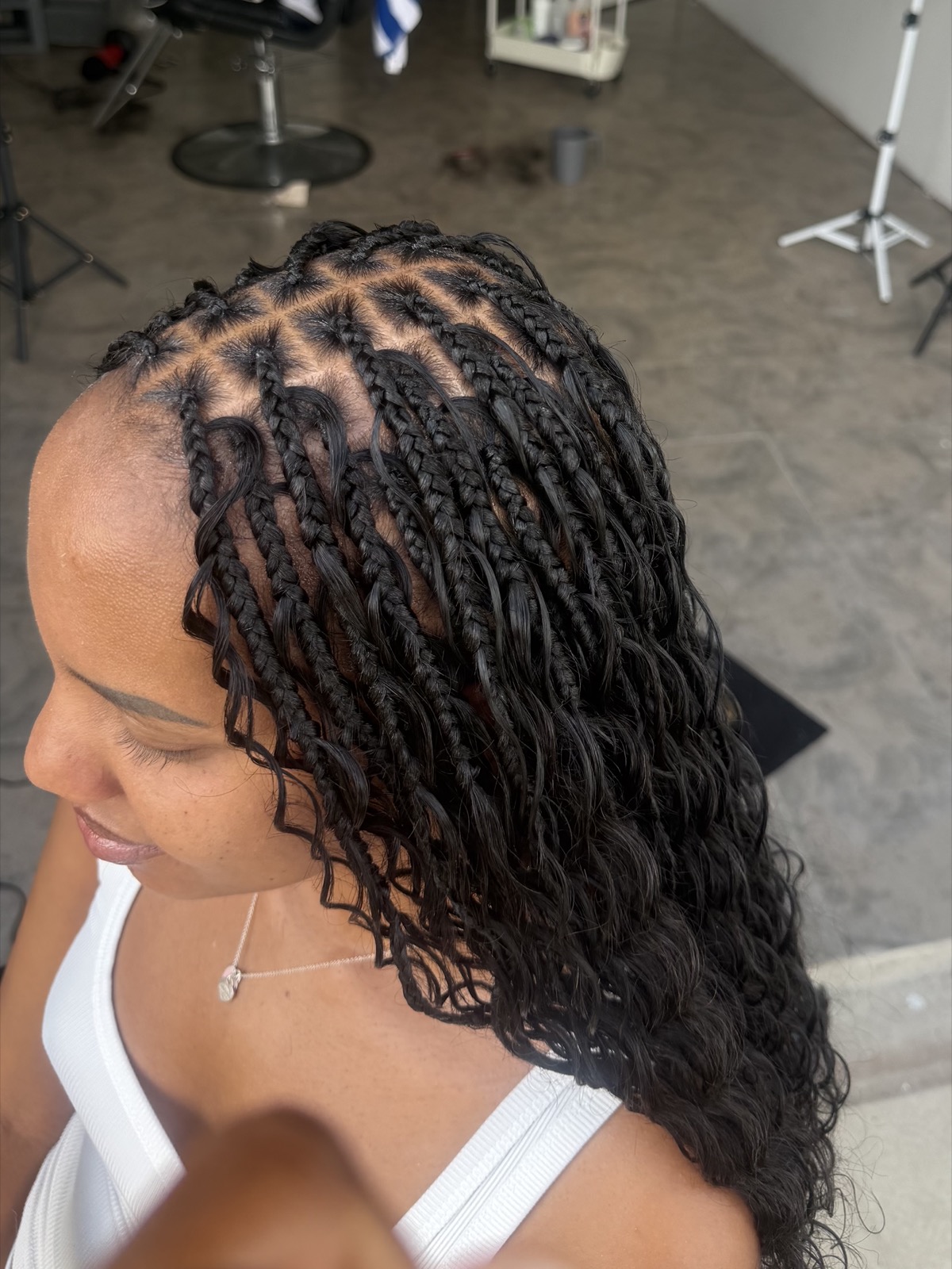 Medium Knotless Boho